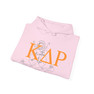 Kappa Delta Rho Crest World Famous Hooded Sweatshirt