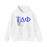 Tau Delta Phi Crest World Famous Hooded Sweatshirt