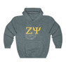 Zeta Psi Crest World Famous Hooded Sweatshirt