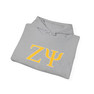 Zeta Psi Crest World Famous Hooded Sweatshirt