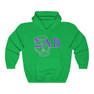 Sigma Lambda Beta Crest World Famous Hooded Sweatshirt