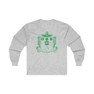 Printify Delta Sigma Phi World Famous Crest Long Sleeve T-Shirt 