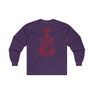 Printify Kappa Sigma World Famous Crest Long Sleeve T-Shirt 