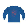 Printify Phi Kappa Theta World Famous Crest Long Sleeve T-Shirt 