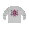Printify Psi Upsilon World Famous Crest Long Sleeve T-Shirt 