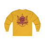 Printify Psi Upsilon World Famous Crest Long Sleeve T-Shirt 