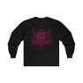 Printify Psi Upsilon World Famous Crest Long Sleeve T-Shirt 