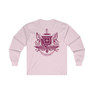 Printify Psi Upsilon World Famous Crest Long Sleeve T-Shirt 