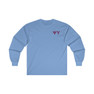 Printify Psi Upsilon World Famous Crest Long Sleeve T-Shirt 