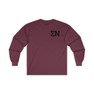 Printify Sigma Nu World Famous Crest Long Sleeve T-Shirt 