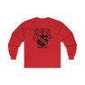 Printify Sigma Nu World Famous Crest Long Sleeve T-Shirt 