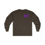 Printify Sigma Pi World Famous Crest Long Sleeve T-Shirt 