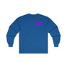 Printify Sigma Pi World Famous Crest Long Sleeve T-Shirt 