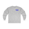 Printify Tau Delta Phi World Famous Crest Long Sleeve T-Shirt 