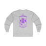 Printify Tau Epsilon Phi World Famous Crest Long Sleeve T-Shirt 