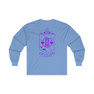 Printify Tau Epsilon Phi World Famous Crest Long Sleeve T-Shirt 