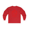 Printify Tau Kappa Epsilon World Famous Crest Long Sleeve T-Shirt 