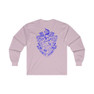 Printify Theta Xi World Famous Crest Long Sleeve T-Shirt 