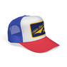 Alpha Kappa Psi Tail Patch Design Trucker Hats