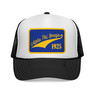 Alpha Phi Omega Tail Patch Design Trucker Hats