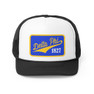 Delta Phi Tail Patch Design Trucker Hats
