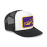 Omega Psi Phi Tail Patch Design Trucker Hats