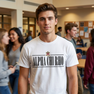 Alpha Chi Rho Line Crest T-shirt