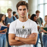 Phi Kappa Psi Line Crest T-shirt