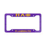 Pi Lambda Phi License Plate Frames