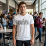 Theta Tau Line Crest T-shirt