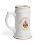 Printify Phi Sigma Kappa Ceramic Collectors Stein Tankard