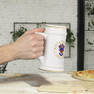Printify Delta Sigma Pi Ceramic Collectors Stein Tankard 