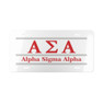 ALPHA SIGMA ALPHA LETTERED LINES LICENSE COVERS