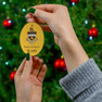 Kappa Alpha Theta Holiday Crest Oval Ornaments