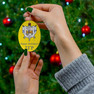 Sigma Gamma Rho Holiday Crest Oval Ornaments
