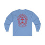 Printify Phi Sigma Phi World Famous Crest Long Sleeve T-Shirt 