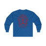 Printify Phi Sigma Phi World Famous Crest Long Sleeve T-Shirt 