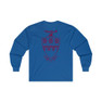 Printify Theta Tau World Famous Crest Long Sleeve T-Shirt 