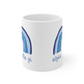 Alpha Delta Pi Rainbow Coffee Mugs