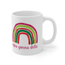 Alpha Gamma Delta Rainbow Coffee Mugs