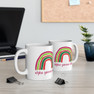 Alpha Gamma Delta Rainbow Coffee Mugs