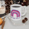 Alpha Kappa Delta Phi Rainbow Coffee Mugs