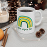 Alpha Sigma Tau Rainbow Coffee Mugs