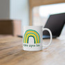 Alpha Sigma Tau Rainbow Coffee Mugs