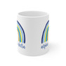 Alpha Xi Delta Rainbow Coffee Mugs