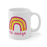 Chi Omega Rainbow Coffee Mugs