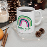 Delta Zeta Rainbow Coffee Mugs