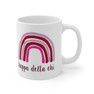 Kappa Delta Chi Rainbow Coffee Mugs