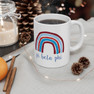 Pi Beta Phi Rainbow Coffee Mugs