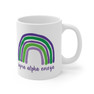 Sigma Alpha Omega Rainbow Coffee Mugs